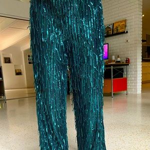 Anthropology holiday pants